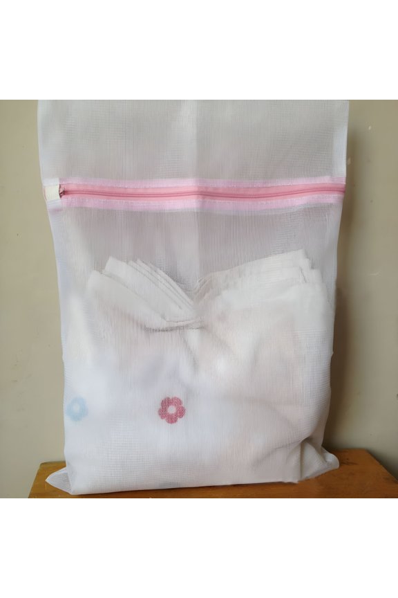 Laundry Basket Laundry Bag 3 Sizes Underwear Aid Bra Socks Lingerie Laundry Washing Machine Mesh Bag S Room Decor Home Decor White