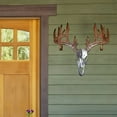 thumbnail image 1 of LAMIRO Metal Deer Bow Rack Shotgun Rack Wall Hanging Decoration, 1 of 7