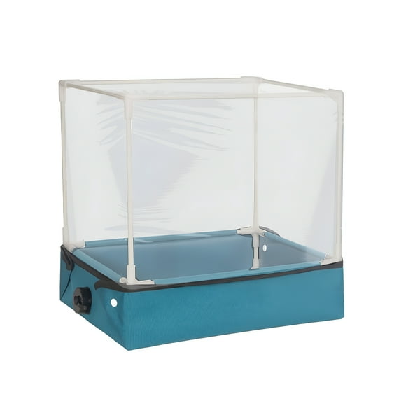 LAMIRO Miniature Succulents Greenhouse Indoor Plant Container Tabletop Plant Display Box Succulent Greenhouse Kit Small Indoor Greenhouse