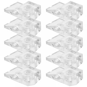 LAMIRO Mirror Glass Clip Brackets Door Painting Mirrors Picture Hangers Wall Holder Fixation Hooks Wall-mounted