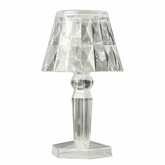 LAMIRO Night Light Crystal Lamp Crystal Desk Lamp with Control Bedside Bedside Lamp
