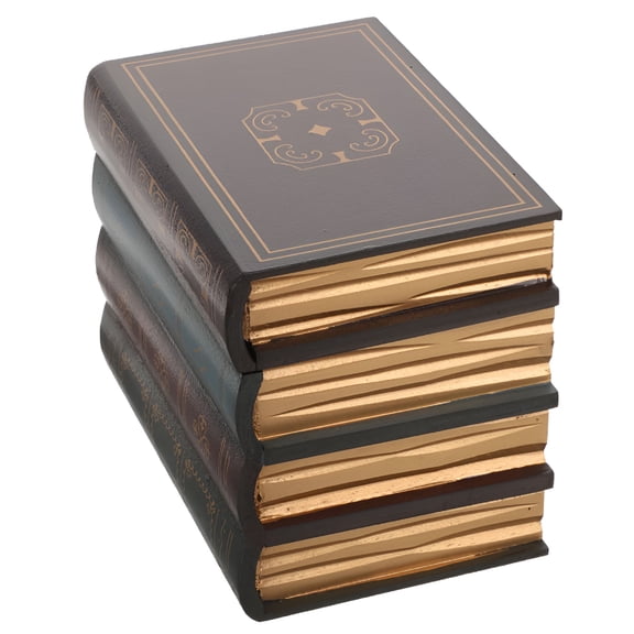 LAMIRO Office Decor Book Shelf Prop Bookshelf Decoration Coffee Table Imitation Model