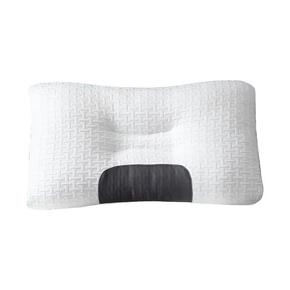 LAMIRO Orthopedic Deep Sleep Pillow for Sleep Apnea,Ergonomic Pillow for Neck and Shoulder,Pillow for Side,Back,Stomach Sleepers