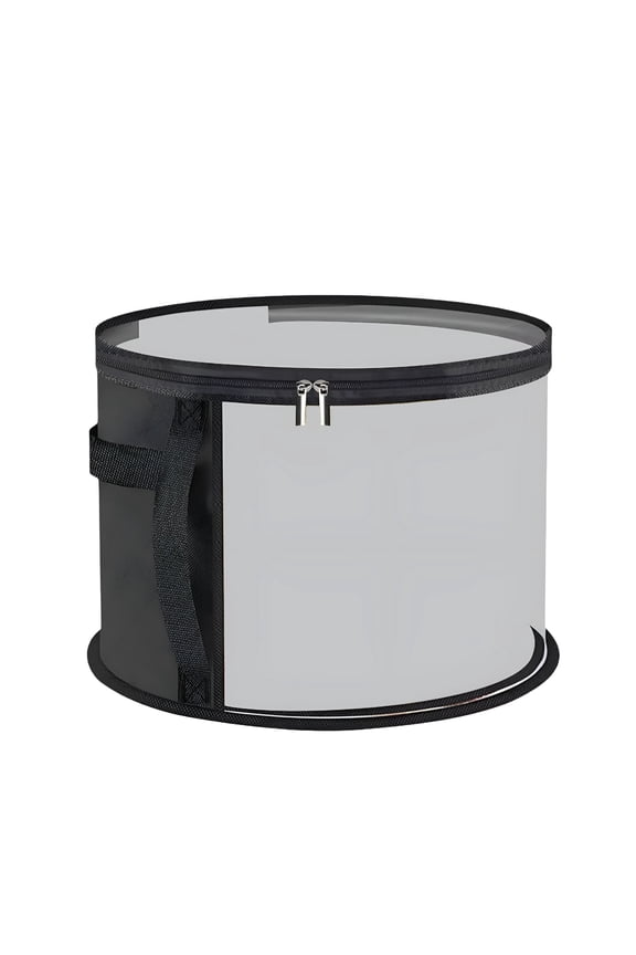 Oversized Clear Hat Box Storage Bag for Women 2025 Upgrade Holds Up to 7 Caps Cowboy Hat Organizer for Closet Wide Brims Hat Case with Carrying Handles, Home Textile Storage