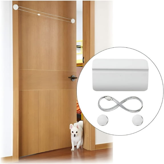 LAMIRO Pet Door with Controllable Entry and Exit Direction