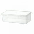 thumbnail image 1 of LAMIRO Picture Storage Box Container Embellishment Keeper Office Supplies Photo Box Clear Cases Keeper for Photos Scrapbook Postcard 660ml, 1 of 7