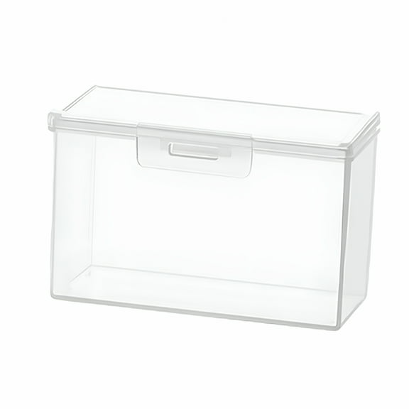 LAMIRO Picture Storage Box Container Embellishment Keeper Photo Box Multipurpose Portable Dustproof Keeper Cases for Photos Stamps 220ml