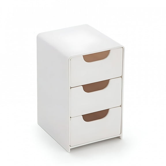 LAMIRO Plastic Stacking Drawers,Multi-Functional Storage Organizer for Bedroom,Kitchen,Bathroom,Under Sink Cabinet Solution with Sliding Drawer,Easy Access & Space-Saving Design