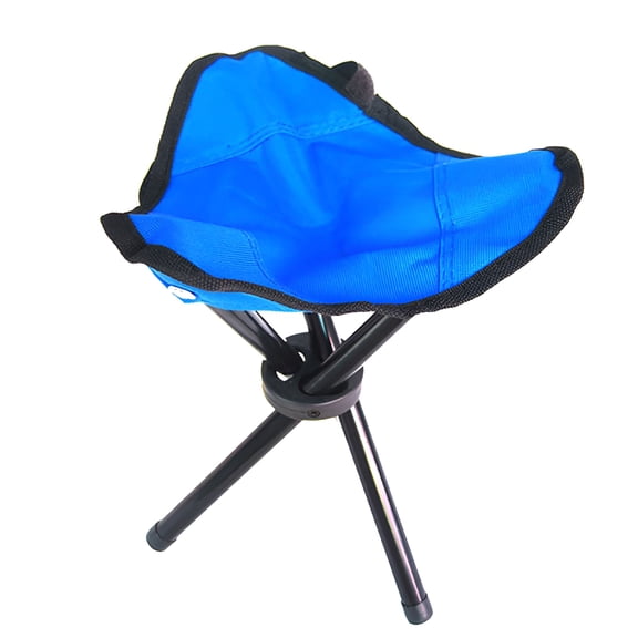 LAMIRO Portable Folding Camping Stool for Outdoor Fishing Hiking Backpacking Travelling, Outdoor Foldable Aluminum Chair Small Fishing Beach Stool