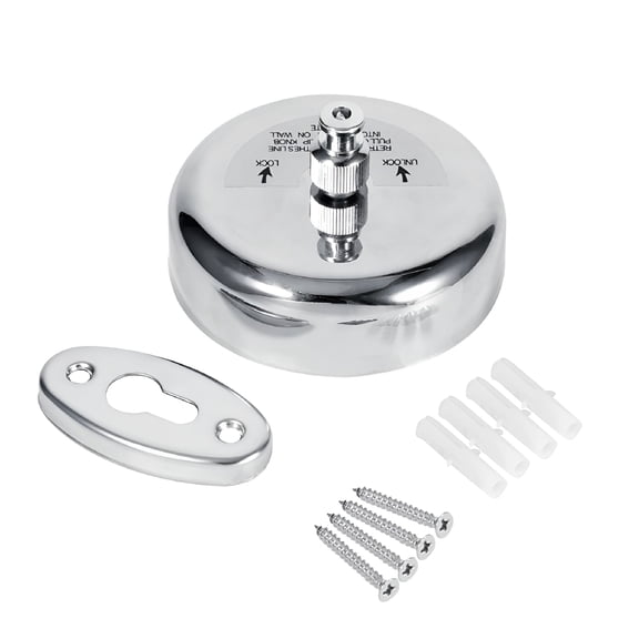 LAMIRO Retractable Clothesline 304 Stainless Steel With Adjustable Rope Shower Clothes Line For Outdoor And Indoor,9.2ft