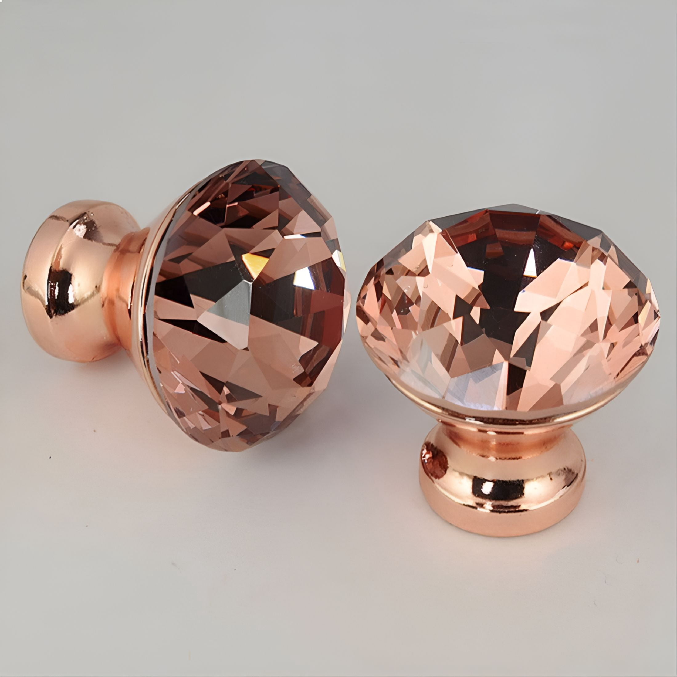 rose gold dresser knobs LAMIRO Rhinestone Door Knob Cabinet Drawer Cupboard Wardrobe Pull Handle all-product