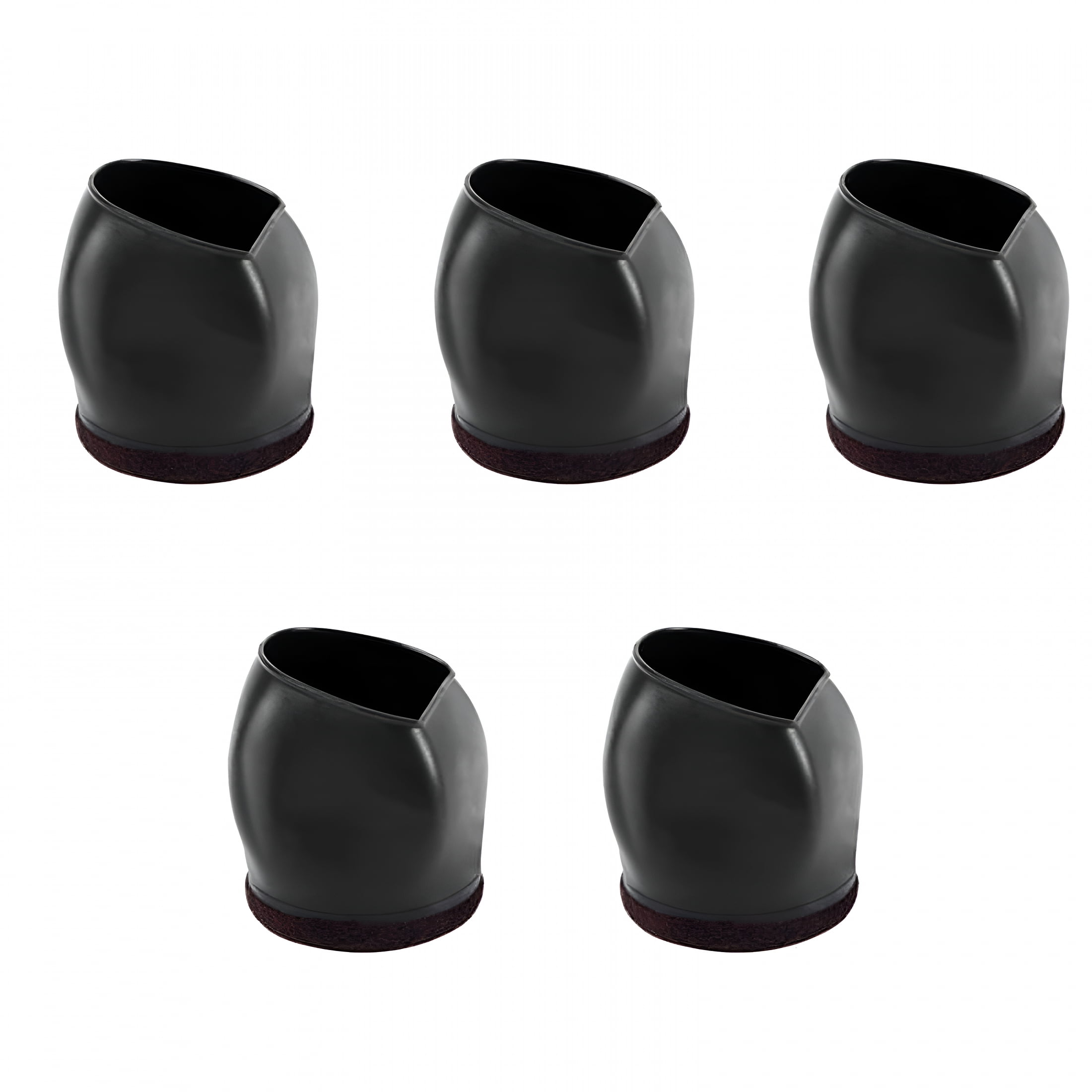 LAMIRO Rubber Bed Office Chair Wheel Stopper Furniture Legs Caster Cups ...