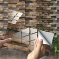 thumbnail image 1 of LAMIRO Self-adhesive Peel And Stick Wallpaper 3D Stone Design Brick Wall Tile For Home Bathroom Kitchen Backsplash,72 Packs, 1 of 5