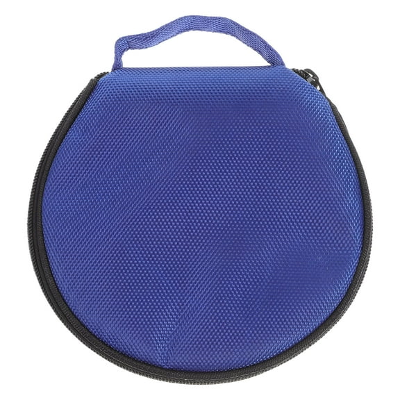 LAMIRO Small CD Case Round CD Storage Bag DVD Disc Holder 20 Capacity