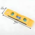 thumbnail image 1 of LAMIRO Small Magnetic Torpedo Level Linear Bubble Level with Keychain Layout Tools, 1 of 7