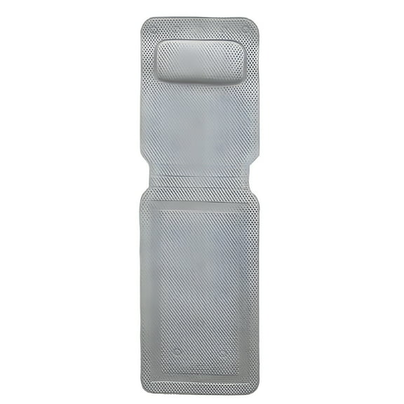 LAMIRO Spa-Grade Tub Mat,Eco-Conscious Comfort For Full Body Support,Breathable Mesh Foamed PVC Offers Non-Slip Soaking Experience,Deluxe Bathtub Mat With Strong Suction Cups Ensures