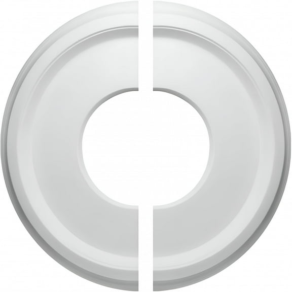 XIBUFE Split Ceiling Medallion,PU Ceiling Fan Light Covers for Ceiling Chandeliers and Light Fixtures