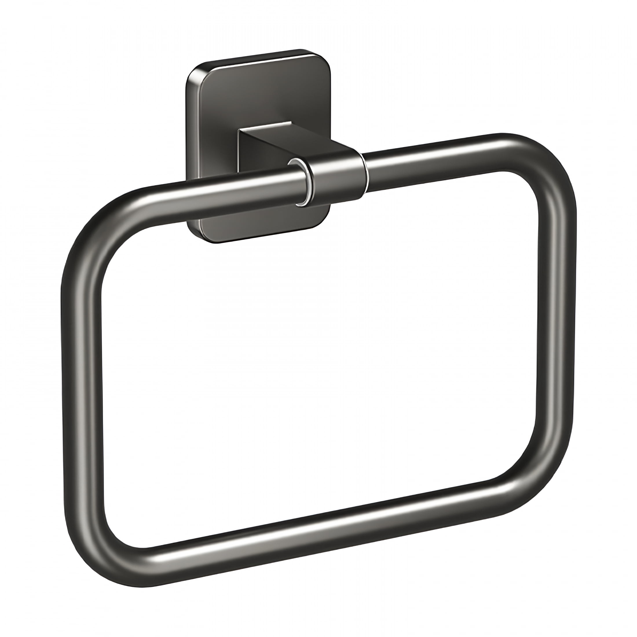 Small Rectangular Hand Towel Rack LAMIRO Square Towel Storage Rack,Minimalist Towel Ring Hook,Wall ...