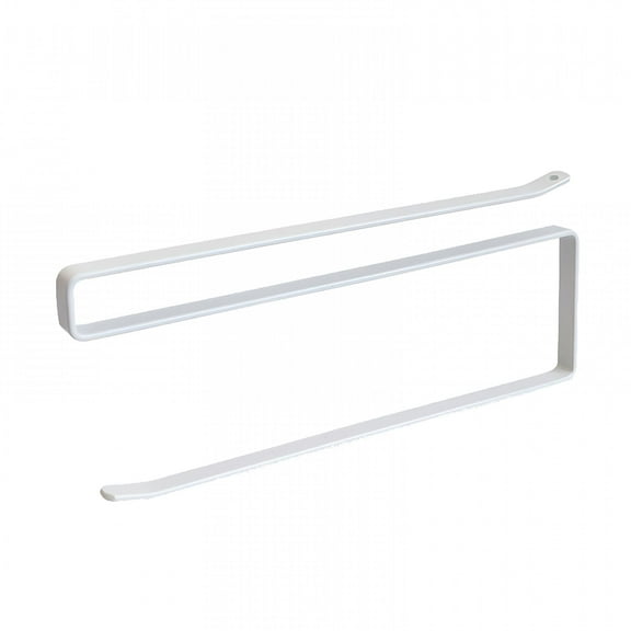 LAMIRO Stainless Steel Paper Towel Holder Under Cabinet No Drill,Self-Adhesive Paper Towel Dispenser Rack Organizer for Kitchen Bathroom,Over Door Hanging Paper Roll Holder with Humanized Design