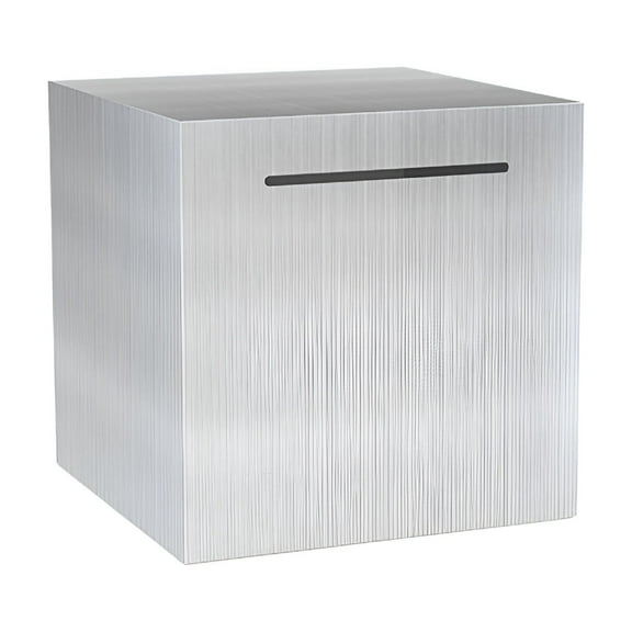 LAMIRO Stainless Steel Piggy Bank,Large Piggy Bank Must Break to Open,Money Bank Cash Coin Jar Saving Box for Adults,Boys,and Girls