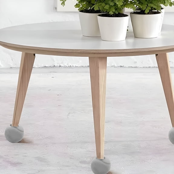 LAMIRO Tennis Balls For Walkers Pre Cut,Precut Walker Balls,Precut Walker Tennis Ball for Furniture Legs and Floor Protection,Heavy Duty Long Lasting Felt Pad Covering,2Pcs