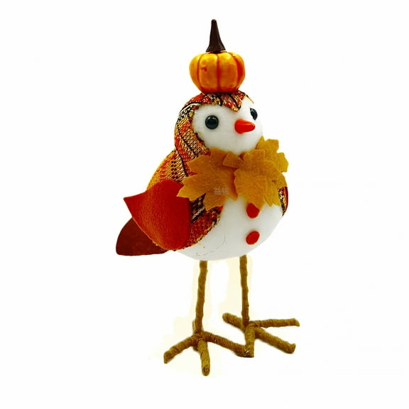 LAMIRO Thanksgiving Birds Decorations, Fall Harvest Decor, Autumn Sunflower Maple Leaves Birds for Fall Season Decor, Tiered Tray Decor, Thanksgiving Table Ornaments, Home Farmhouse Gifts