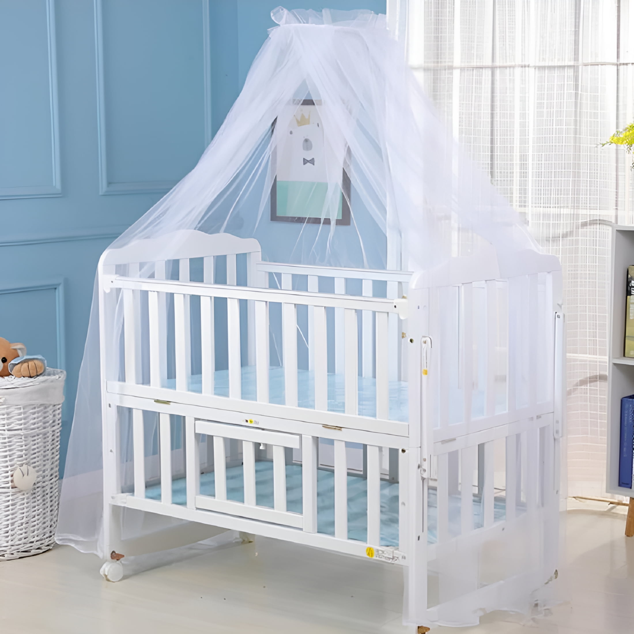 LAMIRO Universal Crib Mosquito Net - Walmart.com