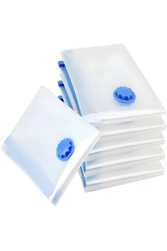 Vacuum Storage Space Saving Bag Bags Compressed Travel Reusable Large- 4PC Compression Packing Cubes Travel Small Travel Packing Bags Vacuum Shoes Bags Storage for Travel Space Saving Bags