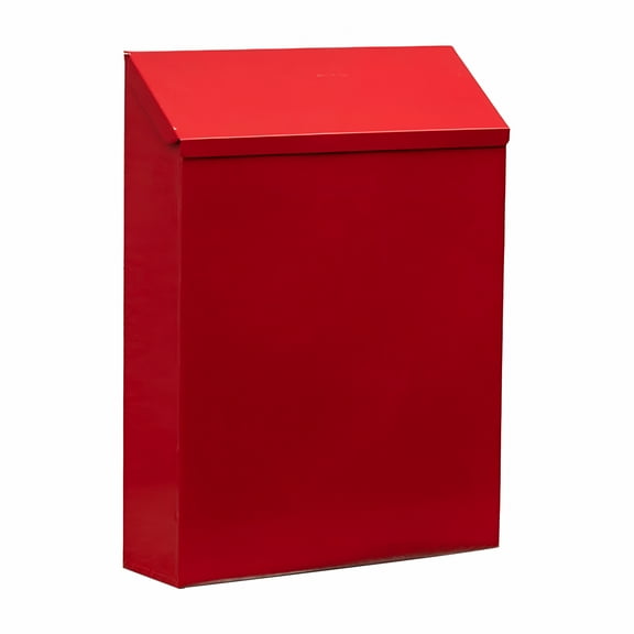 LAMIRO Wall Mounted Mailbox with Lock,Key Drop Mailbox for Outside Suggestion Box Money Box Donation Box for Hanging Secure Postbox,Post Box for Wall and Fence,Creative Iron Opinion Box