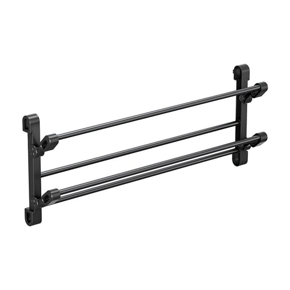 LAMIRO Wall Shoe Rack for Shoe Storage,Wall Mounted Shoe Rack with Sticky Pad,Hanging Mounts for Home Foyer,Small Space Door Shoe Holder for Wall Shoe Organization Shelf No Drilling