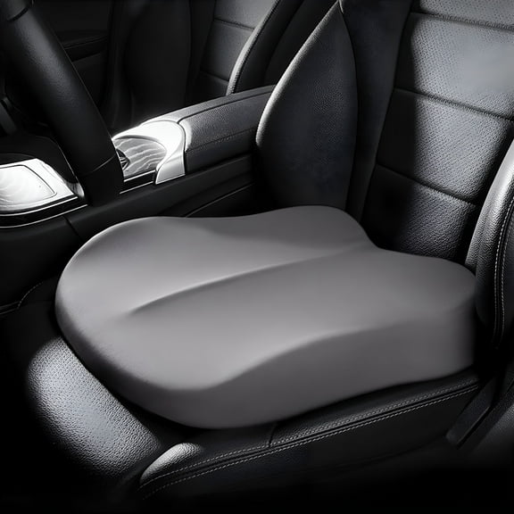 LAMIRO Wedge Car Seat Cushion: Memory Foam Truck Seat Cushion for Car Seat Driver Sciatica Enhancing Driving Comfort for Sciatica Pain & Pressure Relief