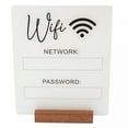 thumbnail image 1 of LAMIRO Wifi Password Sign Acrylic Sign Password Reminder Sign, 1 of 7