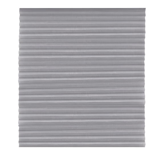 LAMIRO Window Shades-Pleated Paper Shades For Indoor Window Covers-Black Blinds