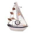 thumbnail image 1 of LAMIRO Wooden Sailing Boat Model Mini,Handmade Vintage Nautical Wood Sailing Boat Decoration,for Table Ornament,Photo Props,Beach Ocean Theme Party and Room Decor, 1 of 7