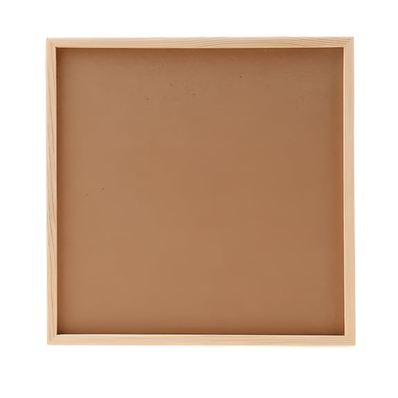 LAMIRO Wooden Tray Base Model Layout for Diorama Building Supplies - Natural, 420X420Mm