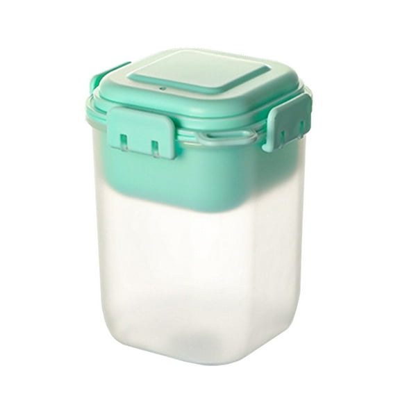 LAMIRO Yogurt Parfait Cups for Breakfast,Oatmeal or Fruit Container,Snack Bowl and Spoon for Lunch Box,Portable&Reusable
