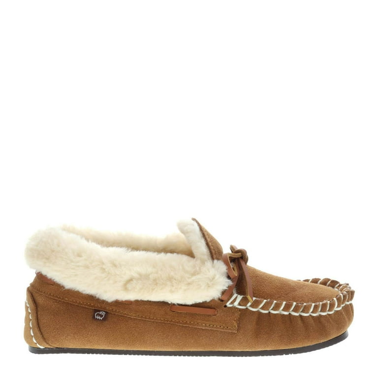 Lamo women's fleece moccasins sale