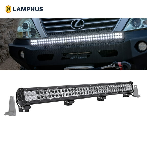 LAMPHUS CRUIZER 36" 234W LED Flood/Spot Combo [30/60 Degree Spread] [Spot/Flood/Driving Light Applications] [IP67]  For Off-Road, Agricultural, Construction & Marine Use