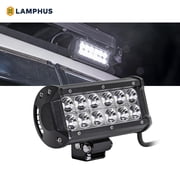 LAMPHUS CRUIZER 6.5" 36W LED Spotlight [30 Degree Spread] [Spot/Fog/Reverse Applications] [IP67]   For Off-Road, Tractors, Tow Trucks, Powersports & Marine Use