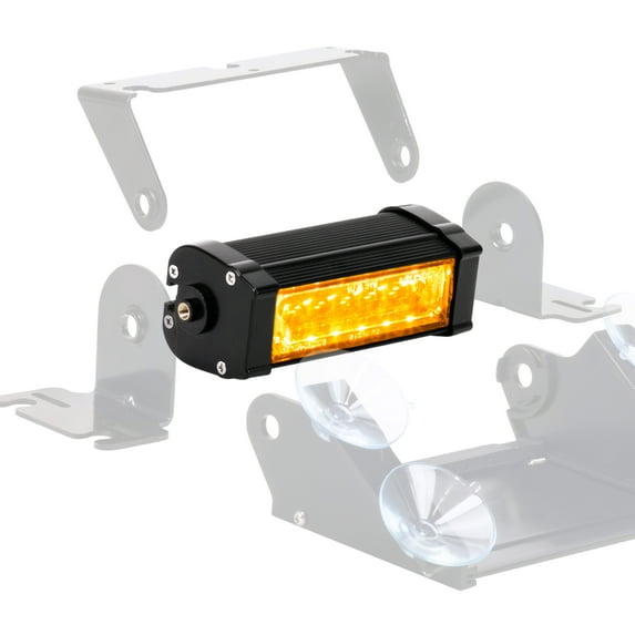 LAMPHUS CosmicRay CRLS16 6W Linear LED Strobe Warning Deck Light Bar - AMBER