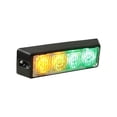 thumbnail image 1 of LAMPHUS SolarBlast SBLH04 LED Strobe Grille Flashing Lights [22 Modes] [4 Watt] [TIR] [Weatherproof] Warning Lights for Police & Firefighter Emergency Vehicles - Amber / Green, 1 of 9
