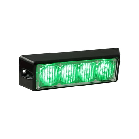 LAMPHUS SolarBlast SBLH04 LED Strobe Grille Flashing Lights [22 Modes] [4 Watt] [TIR] [Weatherproof] Warning Lights for Police & Firefighter Emergency Vehicles - Green / Green