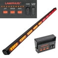 thumbnail image 1 of LAMPHUS SolarBlast SBLS104 47" 40W LED Road Side Construction Traffic Advisor Light Bar - AMBER RED, 1 of 9