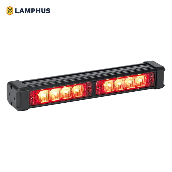 LAMPHUS SolarBlast SBLS24 8W LED Emergency Warning Deck Light Bar - Red