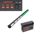 thumbnail image 1 of LAMPHUS SolarBlast SBLS84 38" 32W LED Emergency Strobe Warning Traffic Advisor Light Bar - GREEN WHITE, 1 of 9