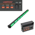 thumbnail image 1 of LAMPHUS SolarBlast SBLS84 38" 32W LED Emergency Strobe Warning Traffic Advisor Light Bar - GREEN, 1 of 9