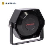 LAMPHUS SoundAlert 100W 118 - 124 ديسيبل تحذير مركبة الطوارئ التطوعية صفارات الإنذار
