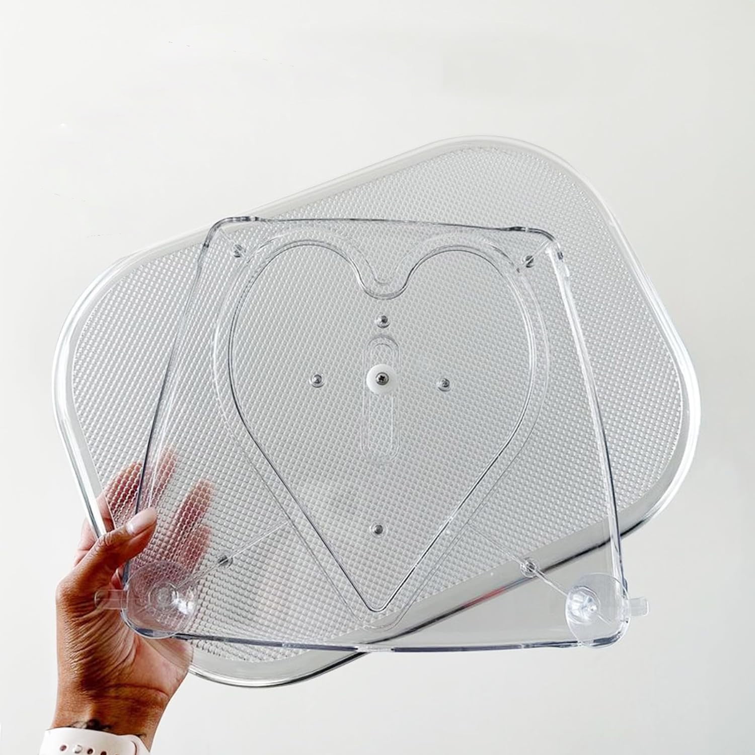 LAMU Turntable Lazy Susan Organizer for Kitchen, Refrigerator &