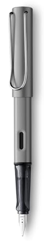 LAMY 026 Al-Star Graphite Grey Fine Nib (F) Size Fountain Pen 4000300