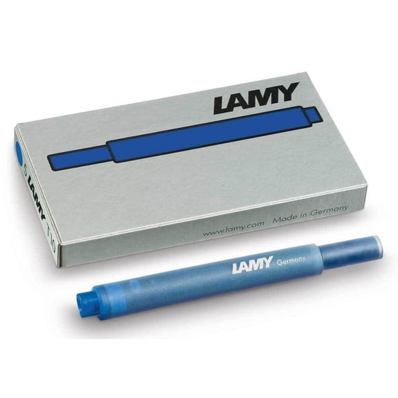 Lamy Blue Ink 5 Cartridges - 2 Pk